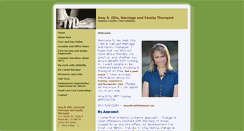 Desktop Screenshot of amyellis.marriage-family.com